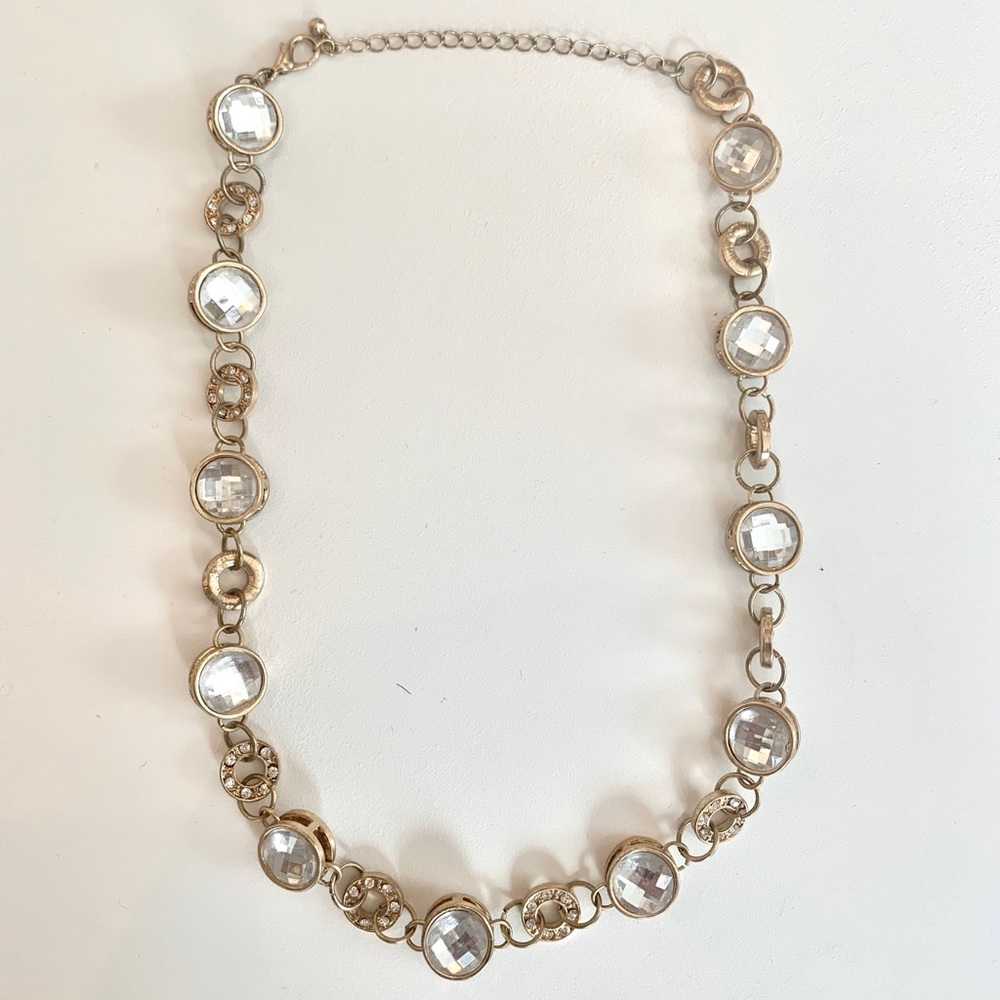 Francesca’s Gold Chain Statement Necklace